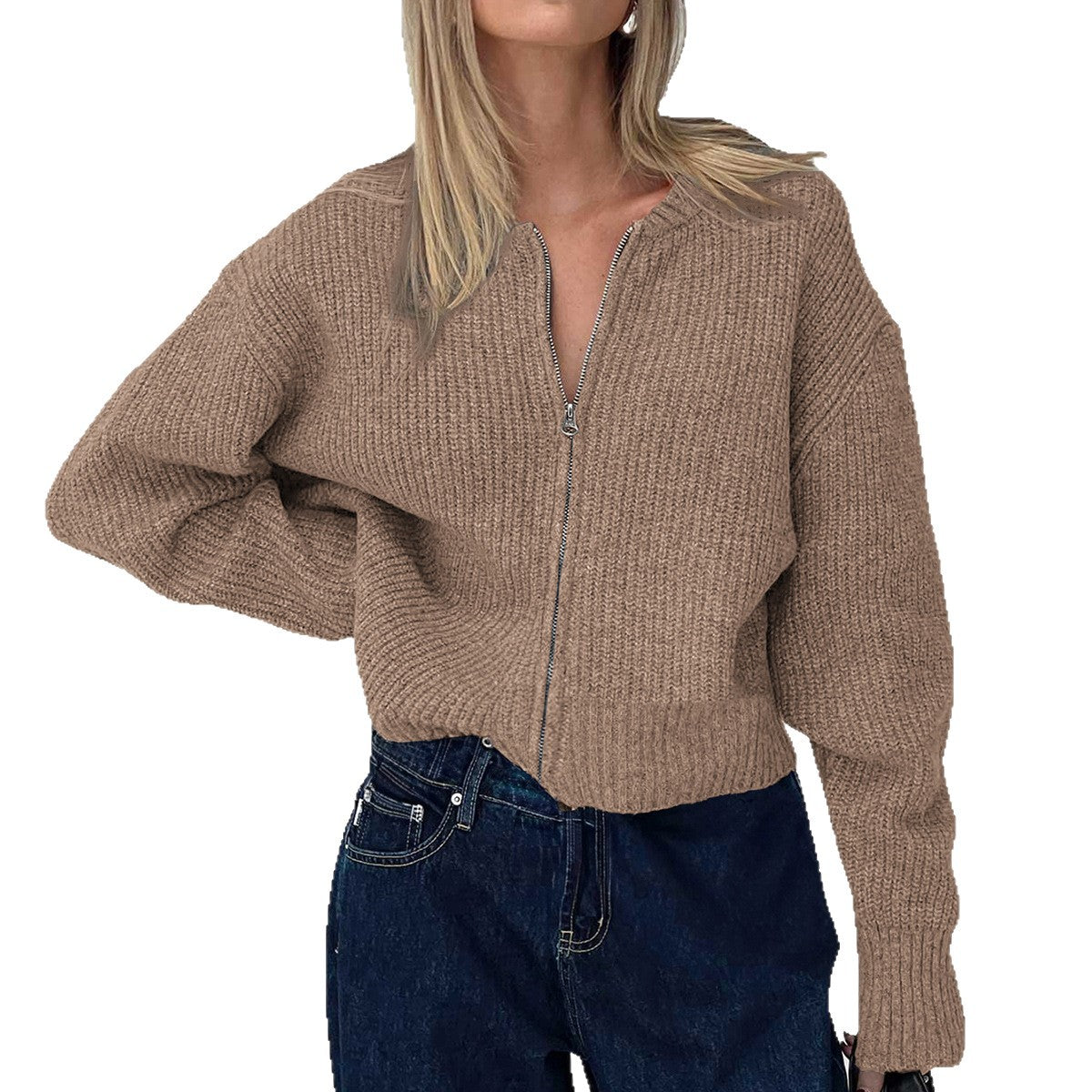 Women's Casual Minimalist Long Sleeve Inner Wear Sweaters
