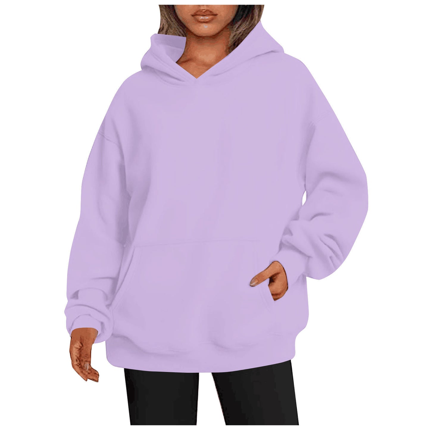 Durable Women's Oversized Autumn Thick Hooded Sweaters