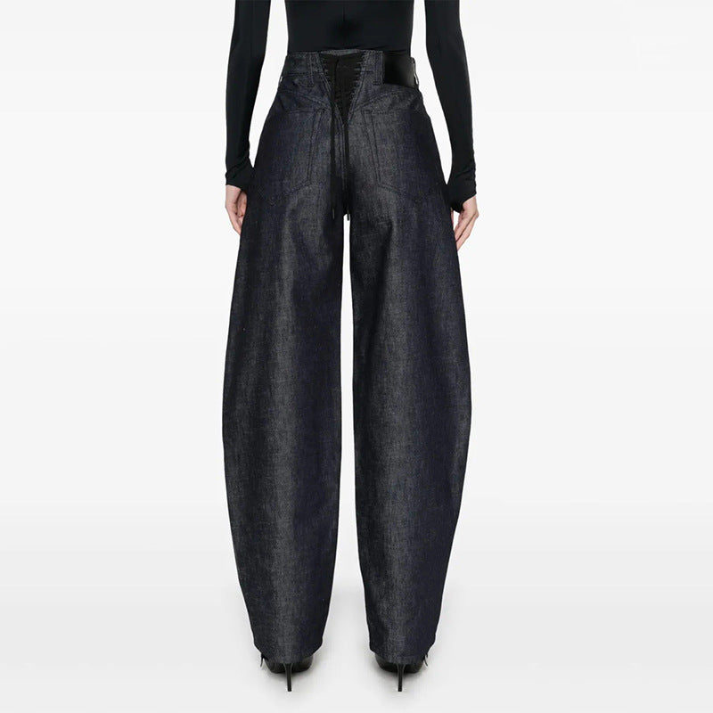 Women's Personality Autumn Fashion Temperament Leisure Style Jeans