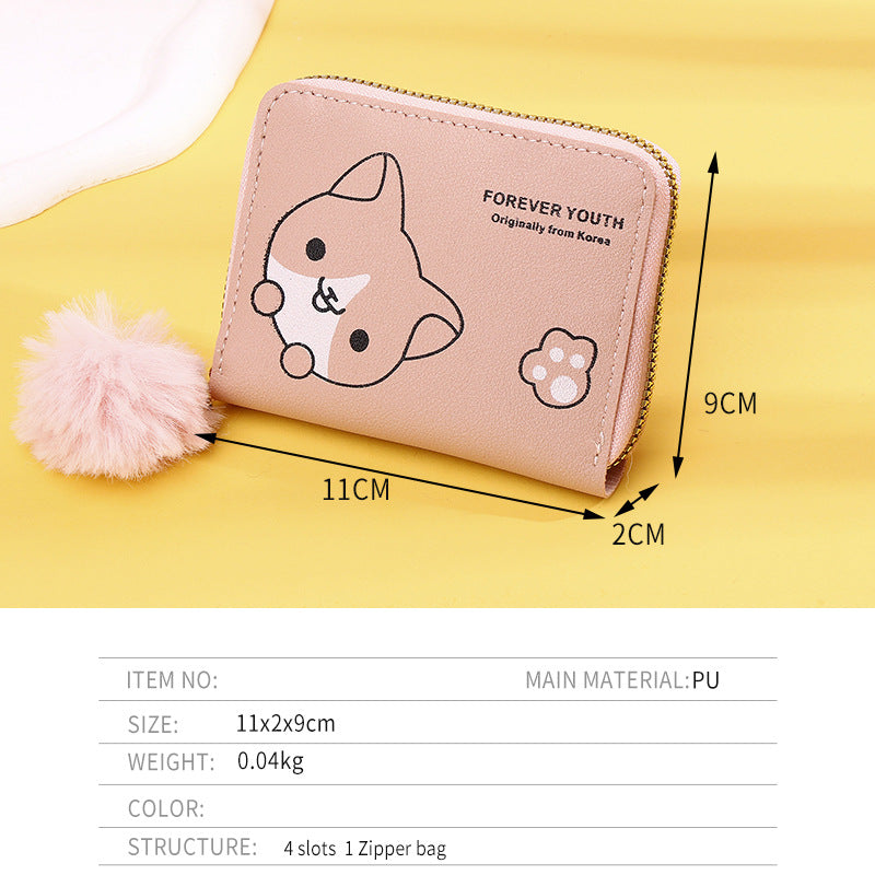 Popular Elegant High-grade Fashion Trendy Short Ladies Wallets