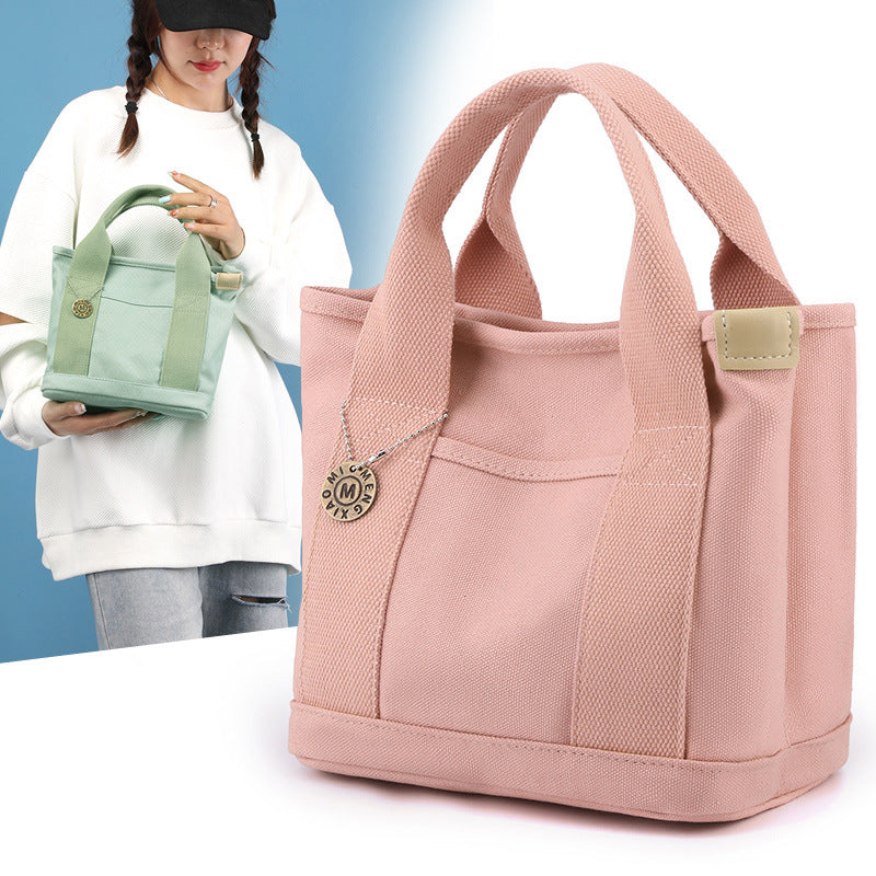 Women's Canvas Out Clutch Large Capacity Tote Bags