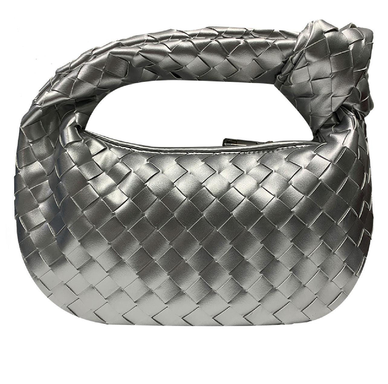 Woven Popular Horn Knotted Portable Underarm Handbags