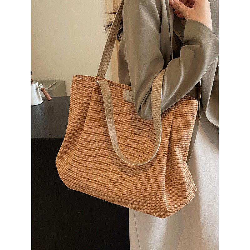 Women's Loose Large Capacity Summer Versatile College Crossbody Bags