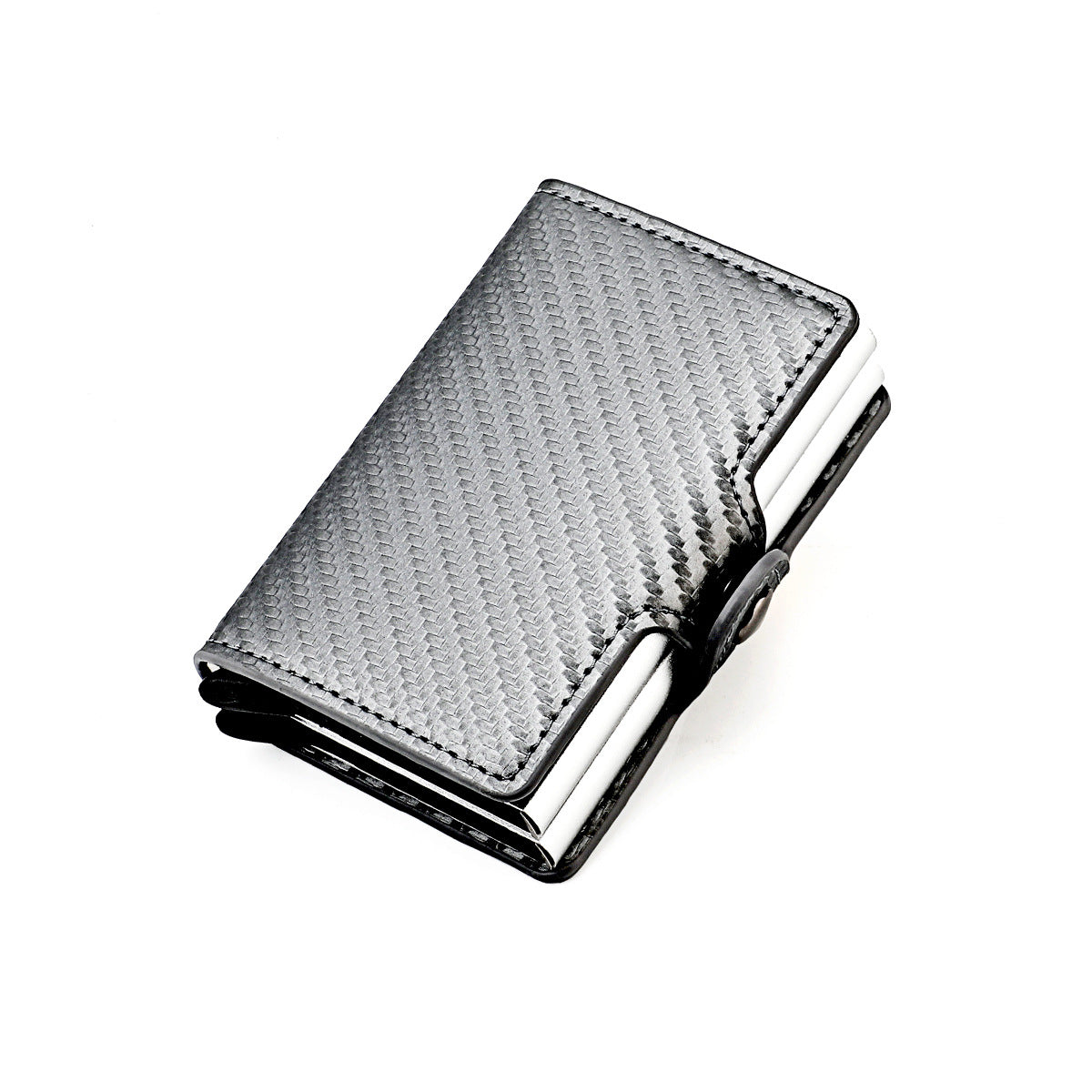 Aluminum Alloy Credit Box Automatic Gold Card Holder