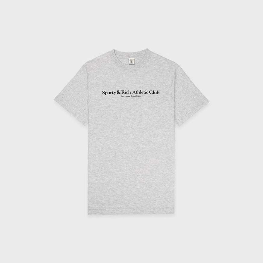 Women's Spring North American Niche English Alphabet Letters Blouses