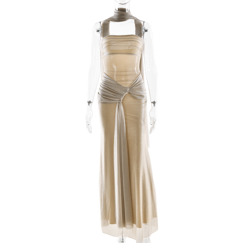 Women's Tube Banquet Dress Fashionable Elegant Hot Dresses