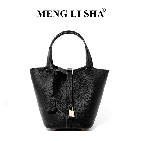 High-grade Genuine Leather Portable Classic Versatile Large Handbags