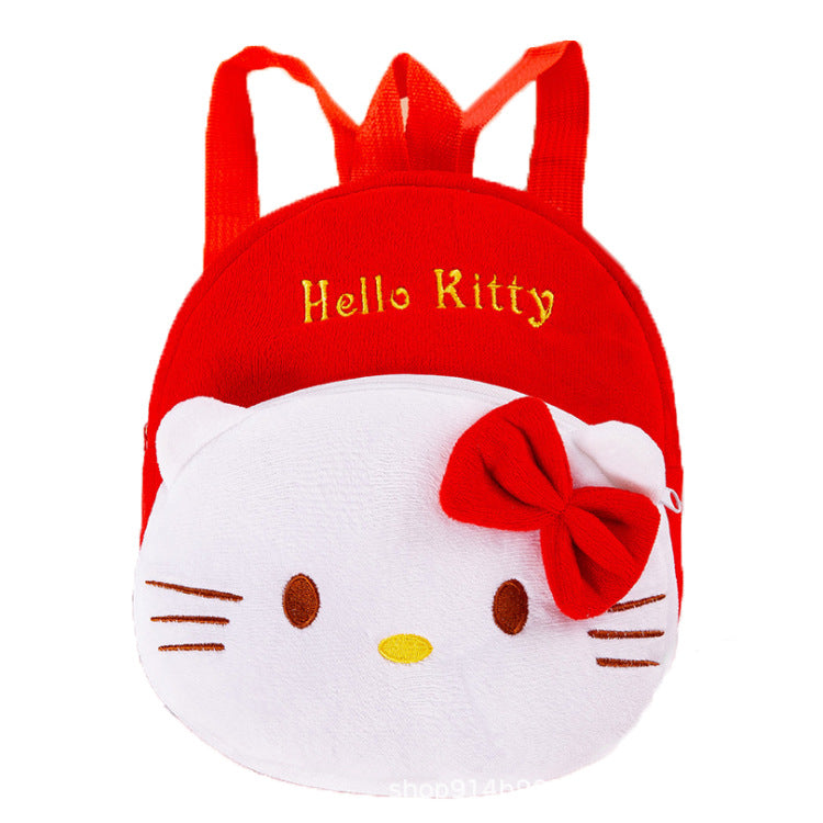 Classy Cute For Boys Cartoon Plush Backpacks