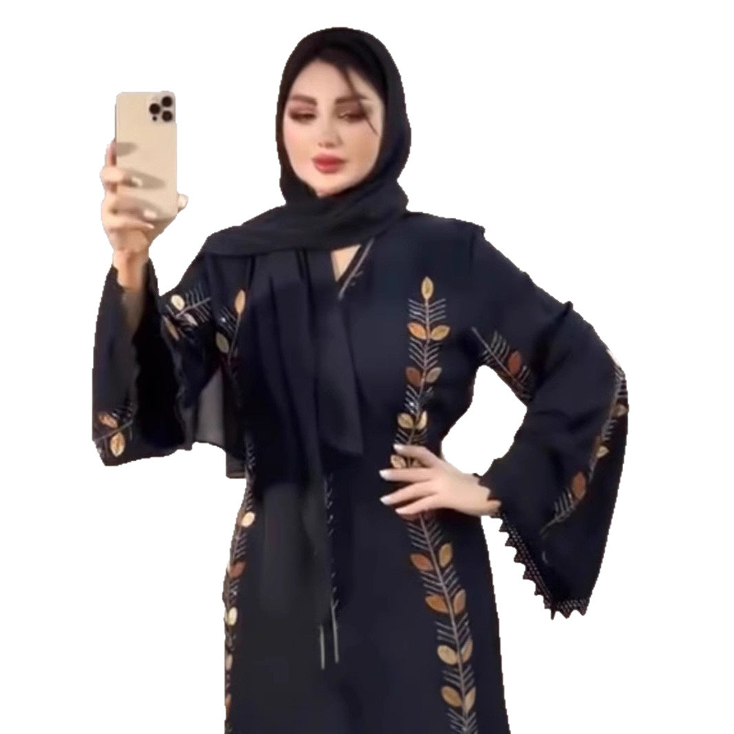 Women's Casual Dress Robe Long Female Dresses
