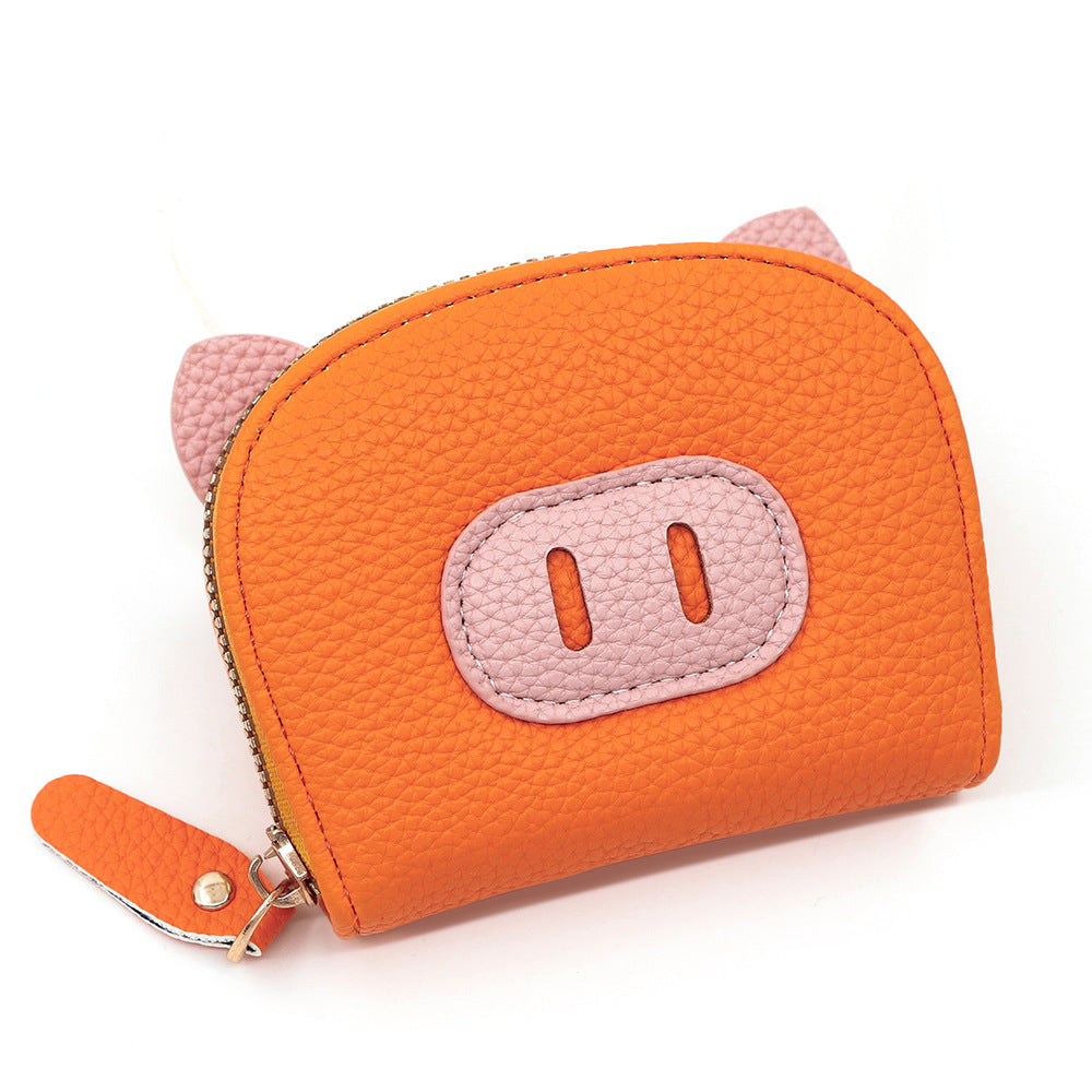 Piggy Certificate Lightweight Organ Cute Multiple Card Holder