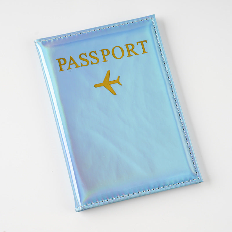 Laser Leather Gilding Simple Advanced Passport Card Holder