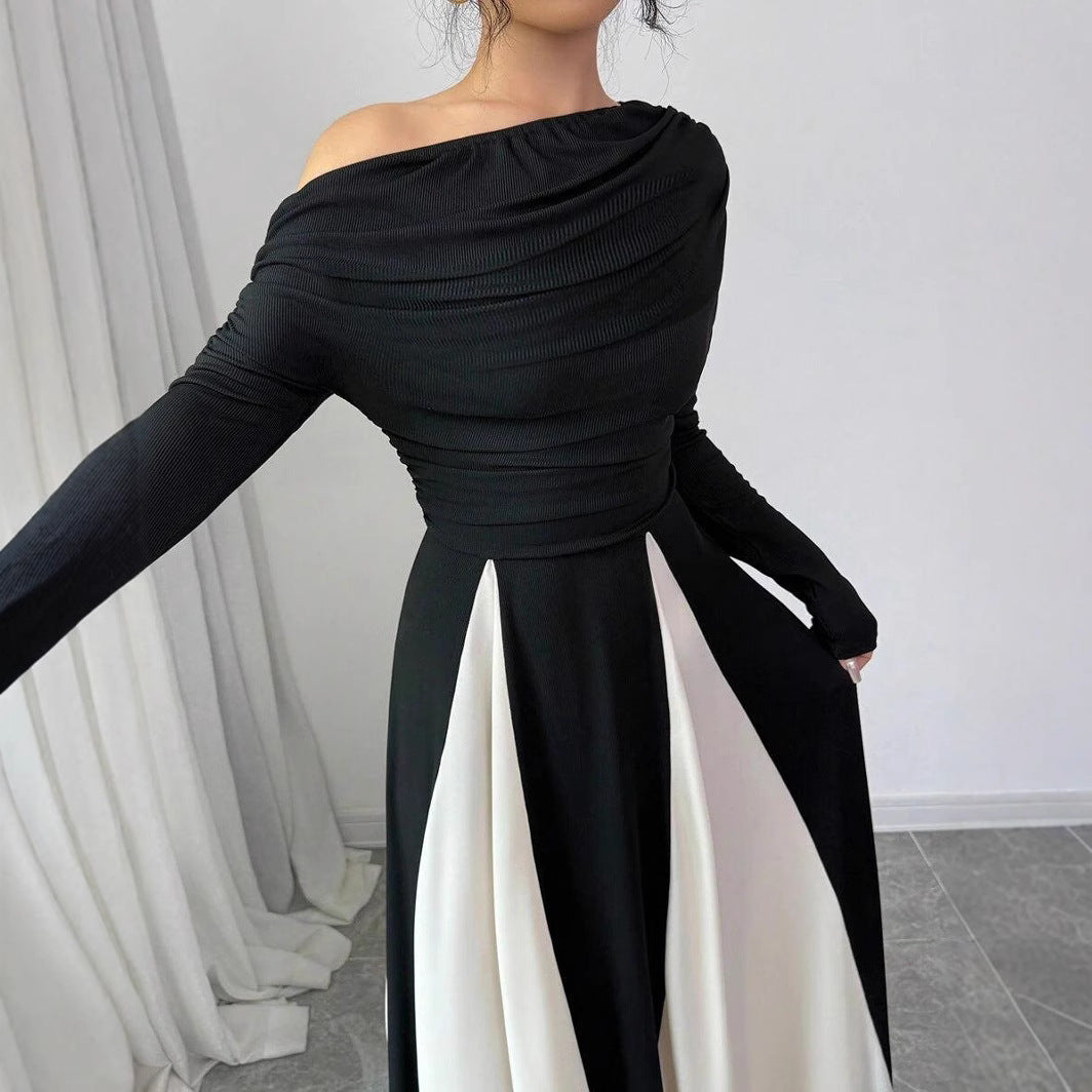Women's Dinner Party Tight A- Line Large Dresses