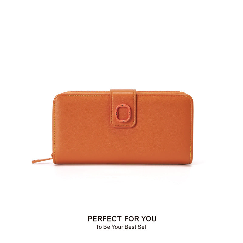 Women's Fashion Simple High Sense Multiple Slots Ladies Wallets