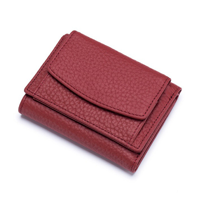 Women's Fashion Leather Mini Short Style Ladies Wallets