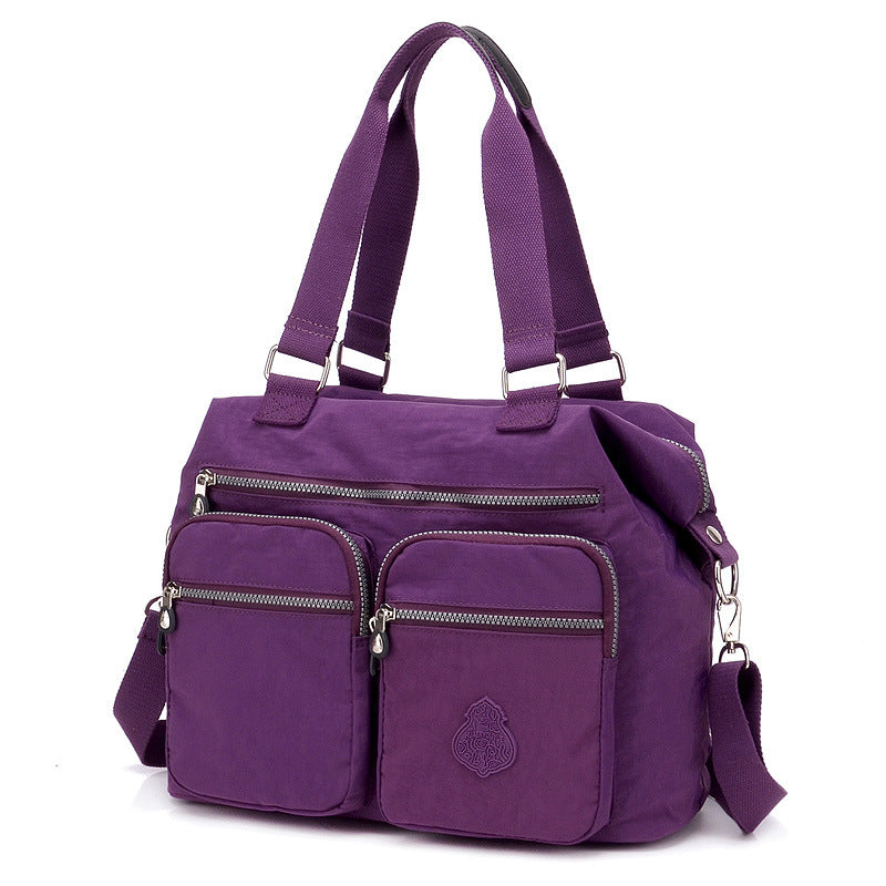 Trendy Nylon Mummy Portable Large Capacity Handbags