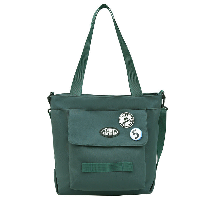 Junior High Tuition Youth Nylon Boy Men's Messenger Bags