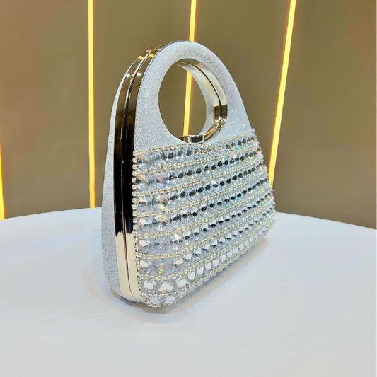 Fashion Women's Rhinestone Design Dinner For Evening Bags