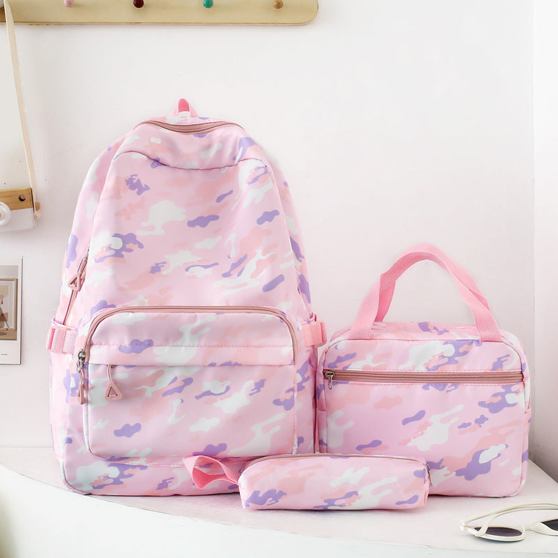 Female Large Capacity Durable Tide Primary Backpacks