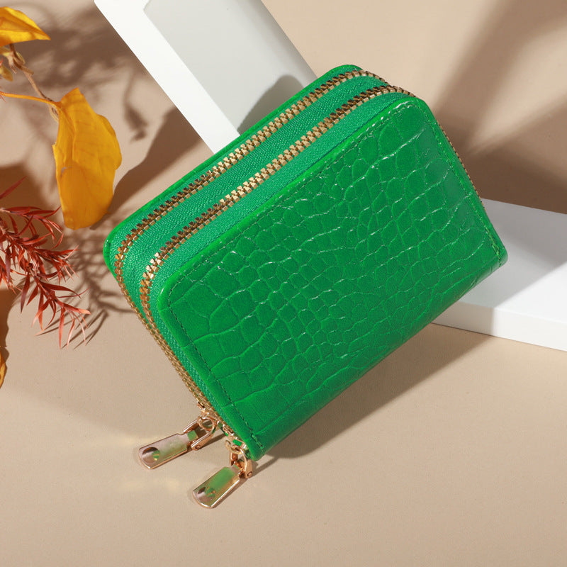 Women's Graceful Clutch Crocodile Pattern Fashion Ladies Wallets