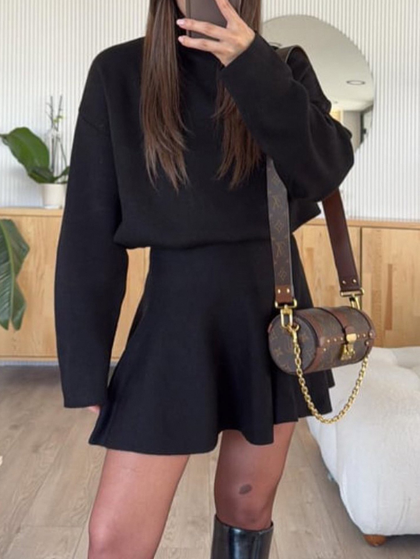 Women's Casual Vacation Style Long Sleeve Dress Suits
