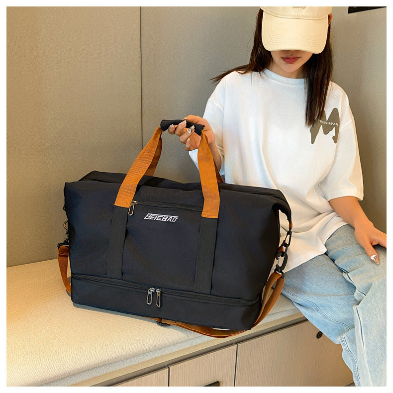 Dry Wet Separation Independent Shoe Warehouse Oxford Travel Bags