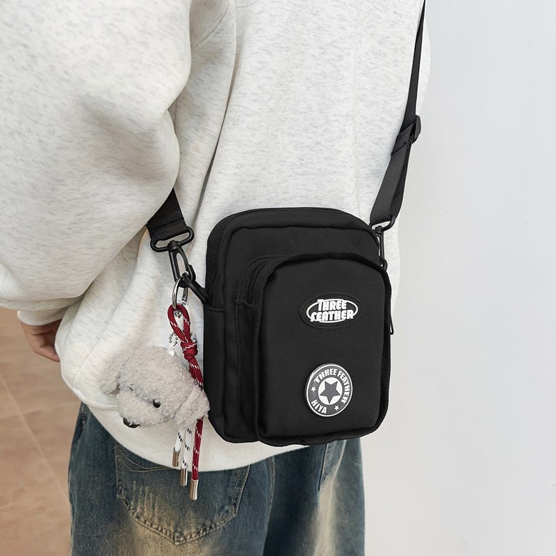 Men's Charming Trendy Schoolgirl Cool Mobile Men's Messenger Bags