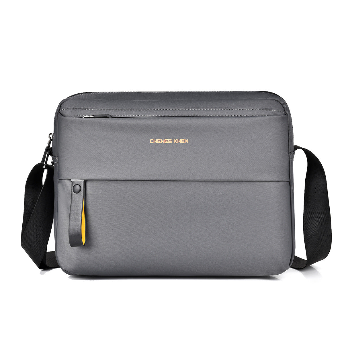 Men's Solid Color Large Capacity Commuter Storage Men's Shoulder Bags