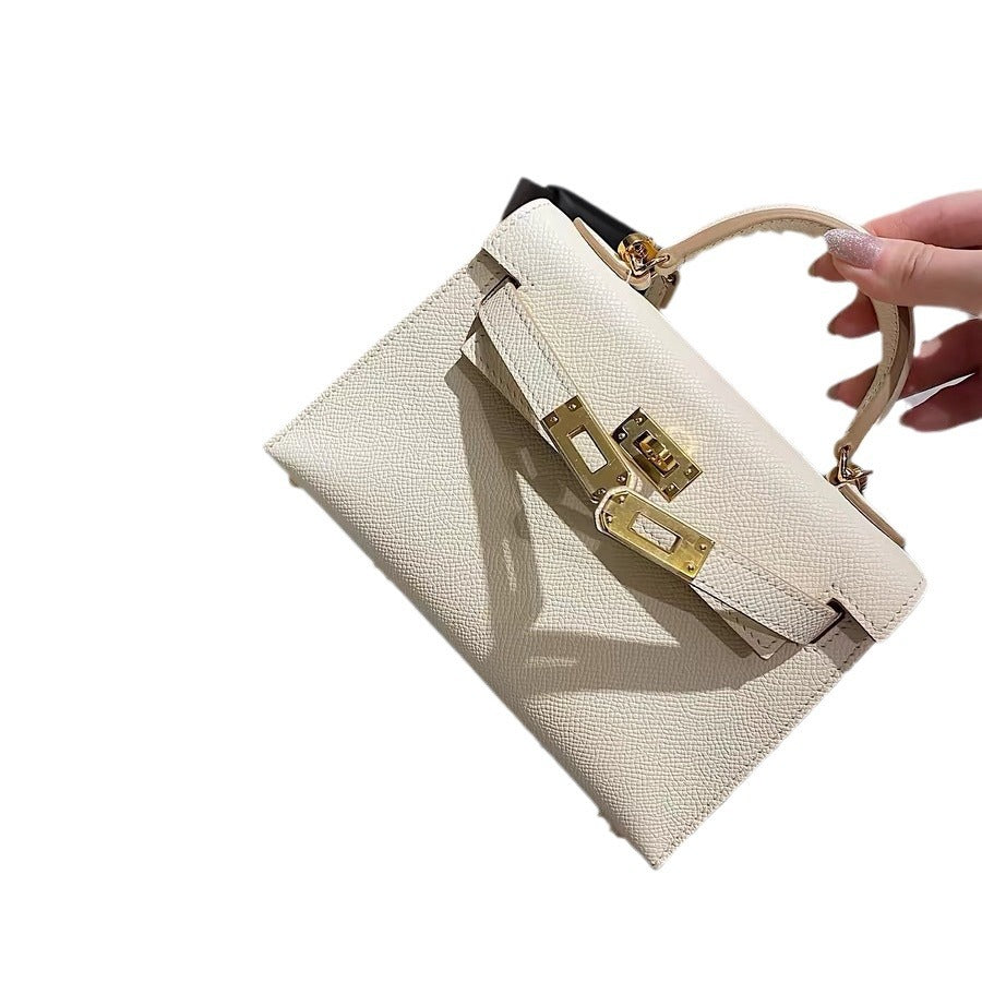 Cowhide Second Generation Kelly Trendy High-grade Handbags
