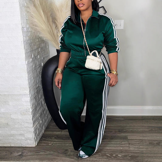Women's Comfortable Casual Personality Fashion Two-piece Suits