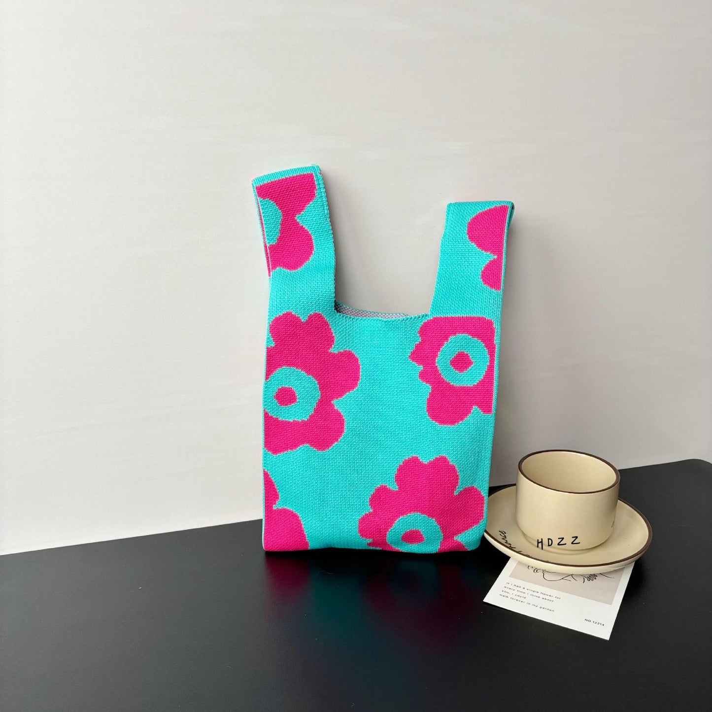 Cartoon Wrist Large Capacity Minority Hand Handbags