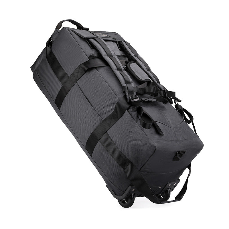 Capacity Portable With Wheels Folding Camping Travel Bags
