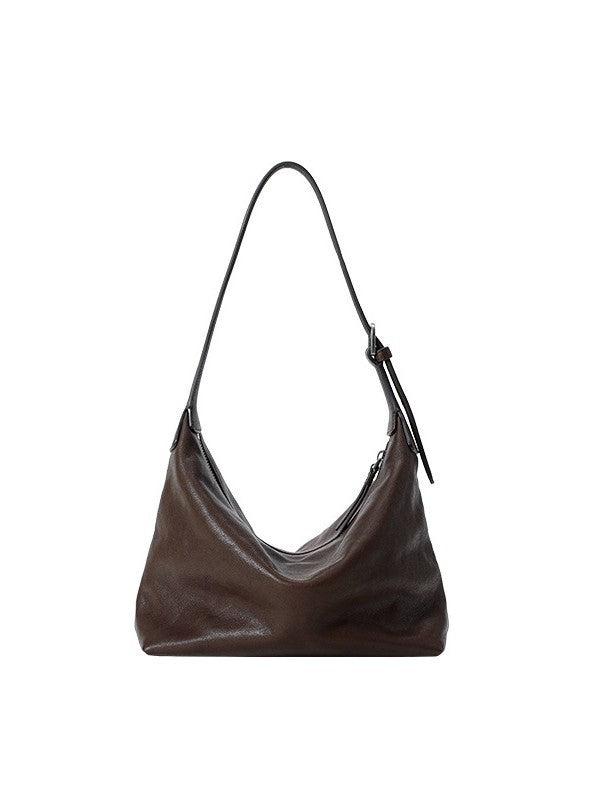 Women's Leather Underarm Classic Commuter Genuine Armpit Bags