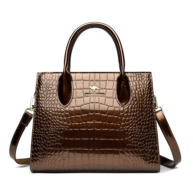 Elegant Classy Women's Patent Leather Glossy Handbags