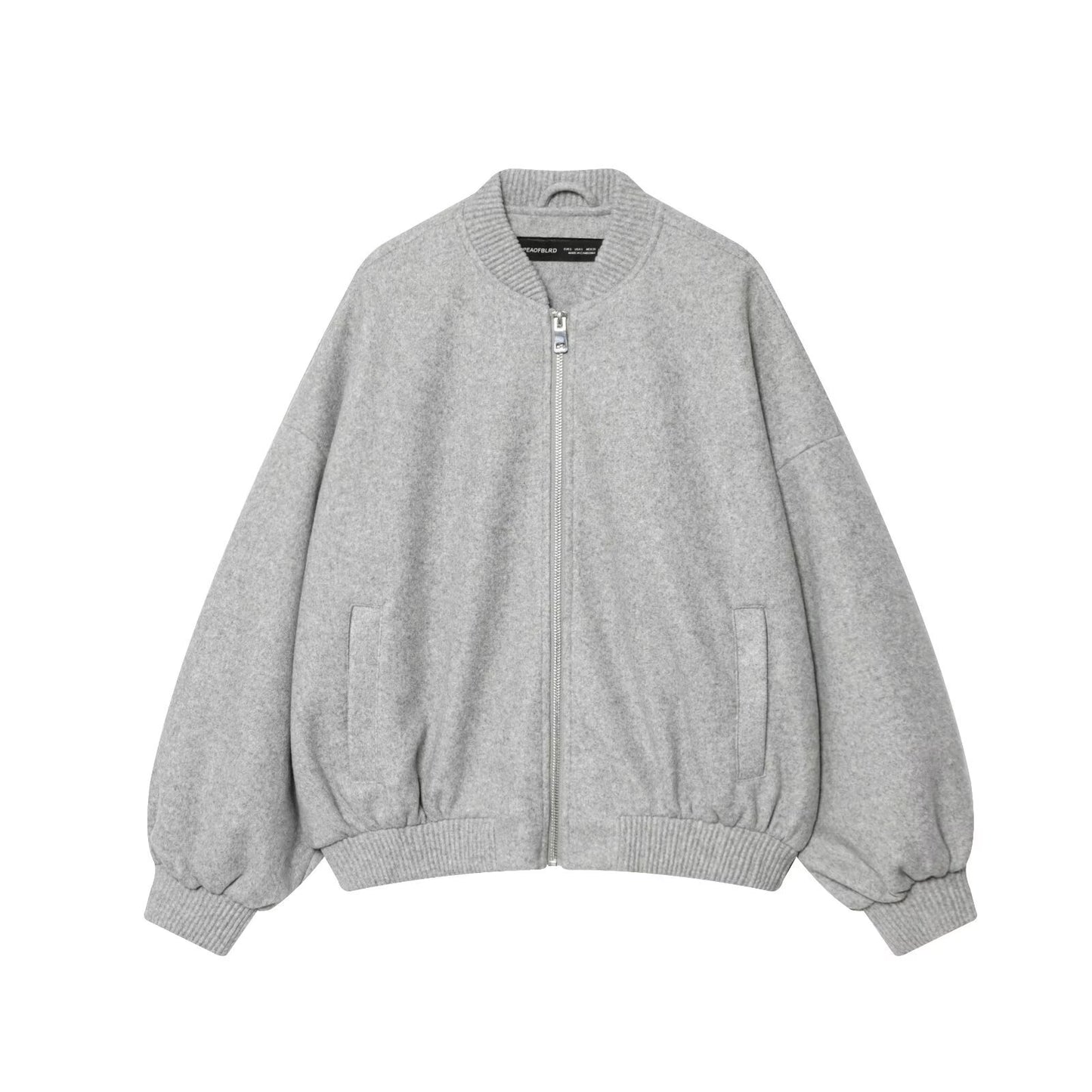 Women's Fashion Casual Stand Collar Soft Loose Coats
