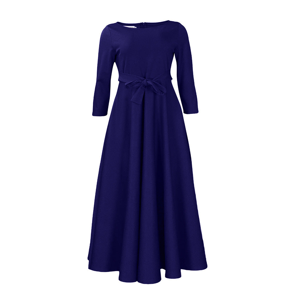 Women's Dress Mid-length Large Swing Elegant Fashion Dresses