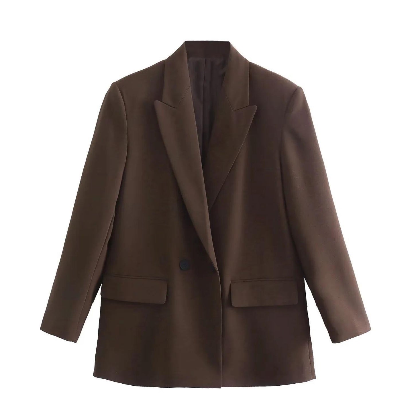 Women's Autumn Fashion Loose Collar Long Sleeve Suits