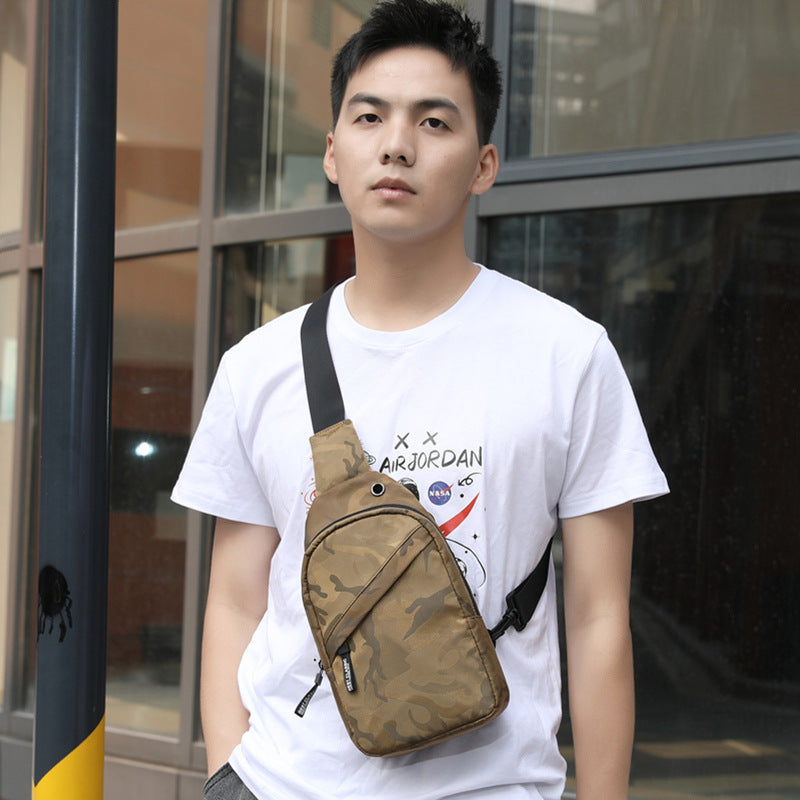 Women's & Men's & Trendy Oxford Cloth Men's Chest Bags