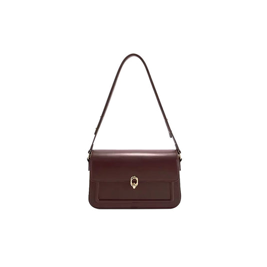 Women's French Entry Lux Retro Red Underarm Armpit Bags