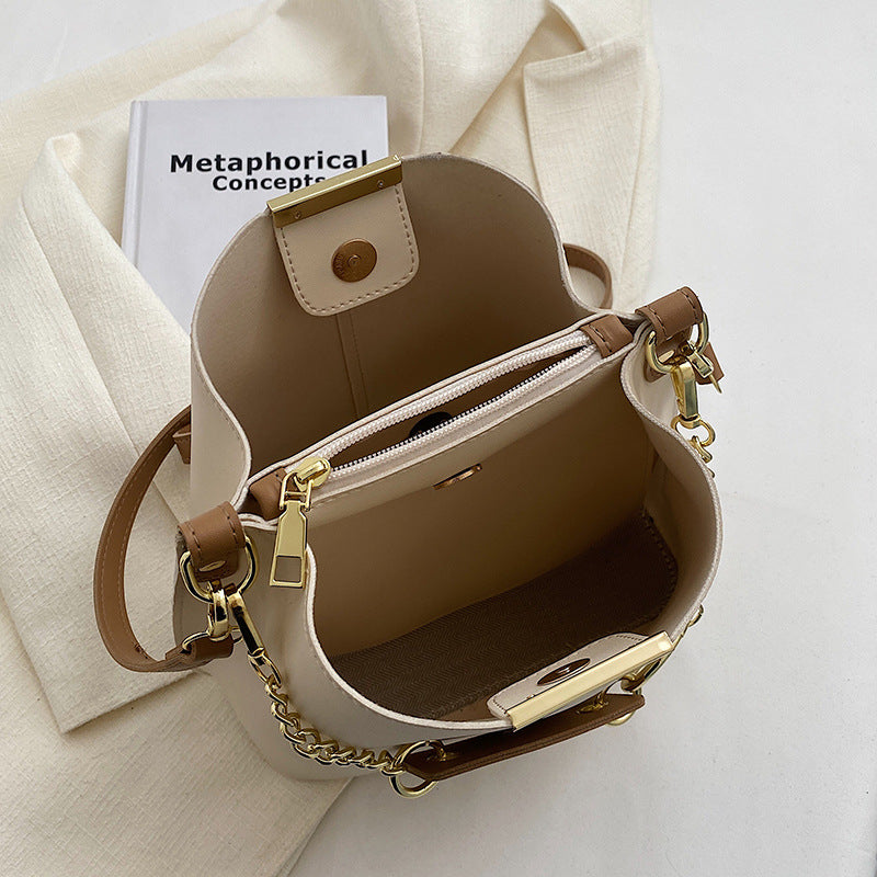 Advanced Texture Niche Female Popular Large Crossbody Bags