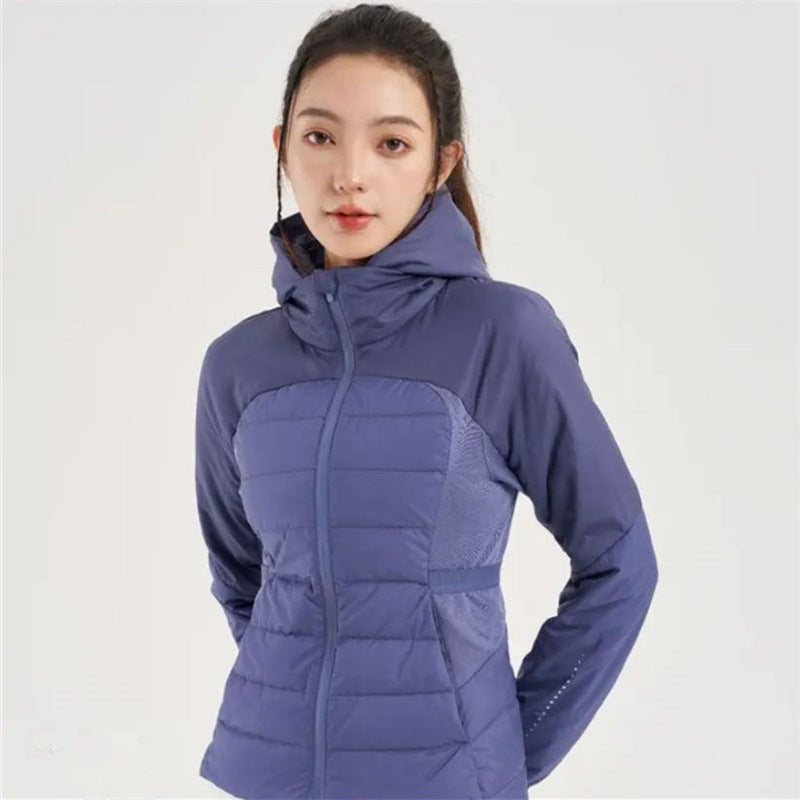Women's Duck Down Sports Lightweight Long Sleeve Jackets