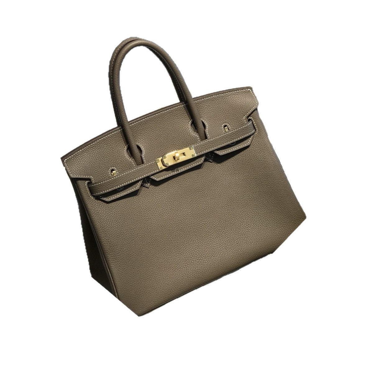 Women's Quality Retro First Layer Cowhide Lychee Pattern Bags