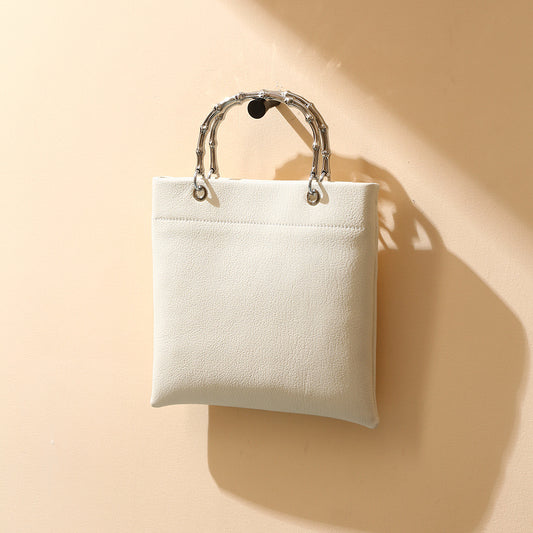 Women's Leather Natural Fall Cowhide Texture Handbags