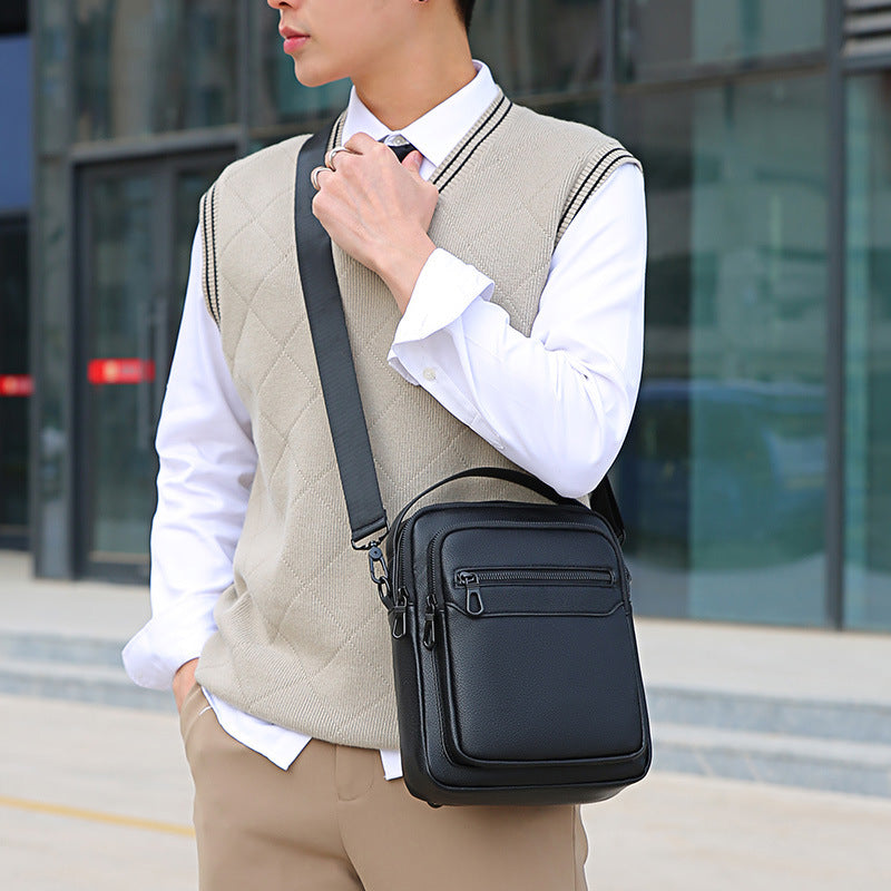 Men's Vertical Large Capacity Leisure Trendy Bags