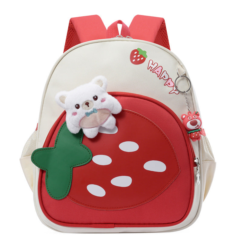 Children's Female Cartoon Cute Spine Protection Printing Backpacks