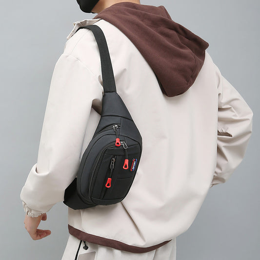 Men's Trendy Fashion Vitality Lightweight Urban Simple Men's Chest Bags