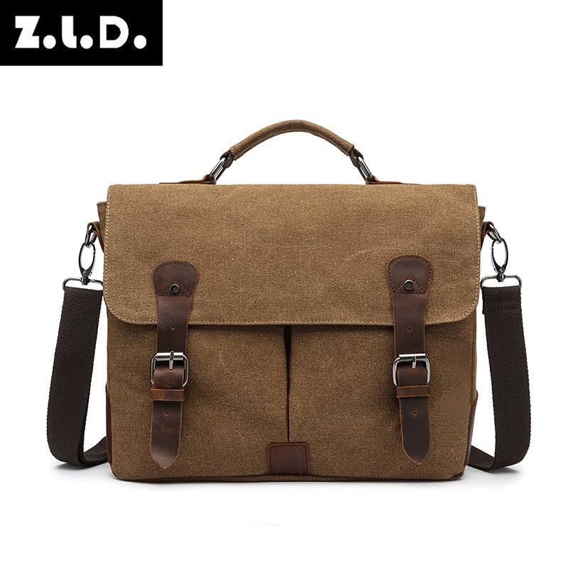 Men's Pretty Classy Durable Canvas Computer Men's Messenger Bags