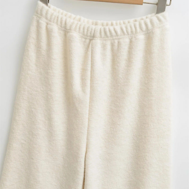 Women's Waist Loose Casual Thickened Lazy Comfortable Pants
