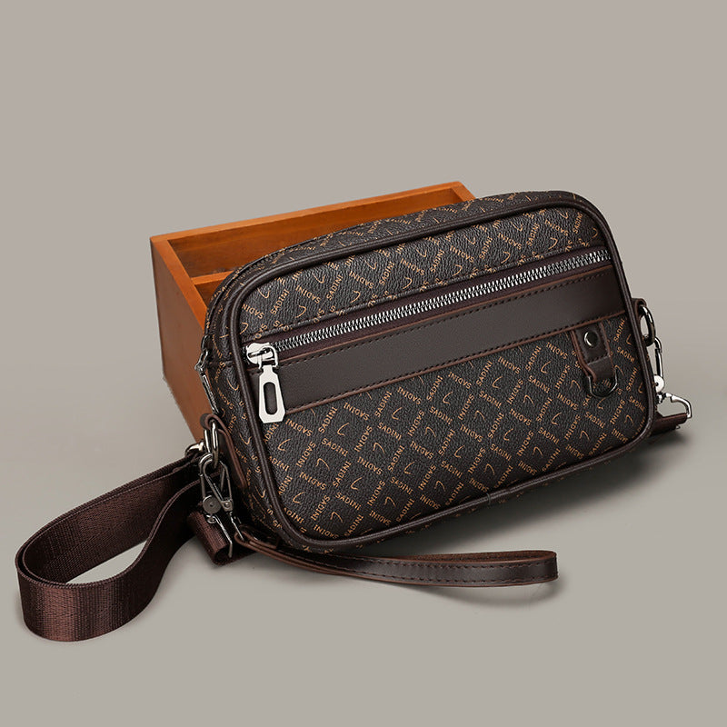 Men's Classic Clutch Fashion Trendy Mobile Men's Messenger Bags