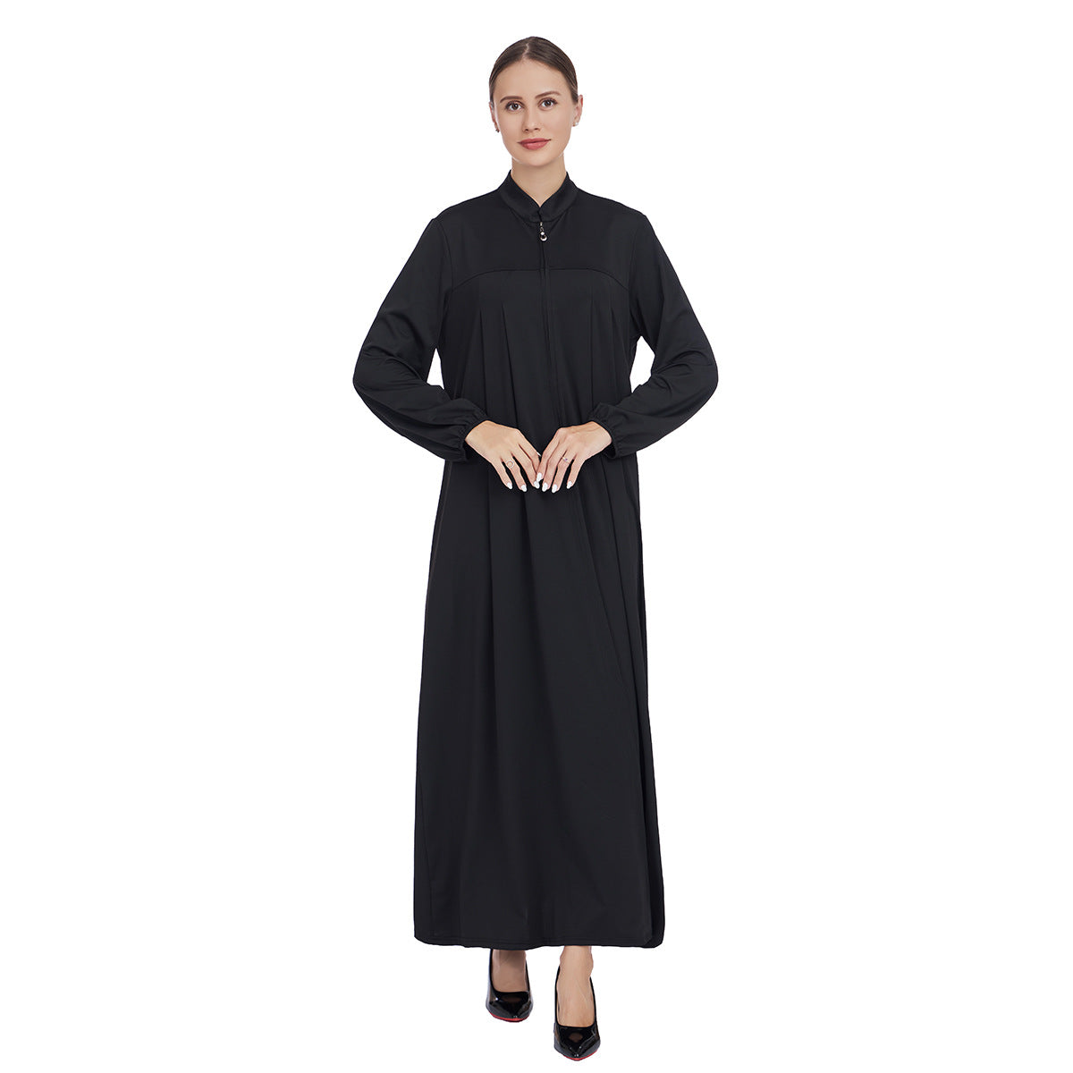 Women's Long Fashion Casual Loose Lapel Dress