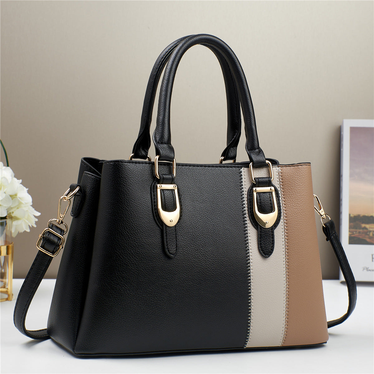 Women's Direct Mail Capacity Trendy Simple Fashion Handbags